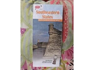 AAA Southeastern States - North American Regional Series - Road Map - 2010 EUC